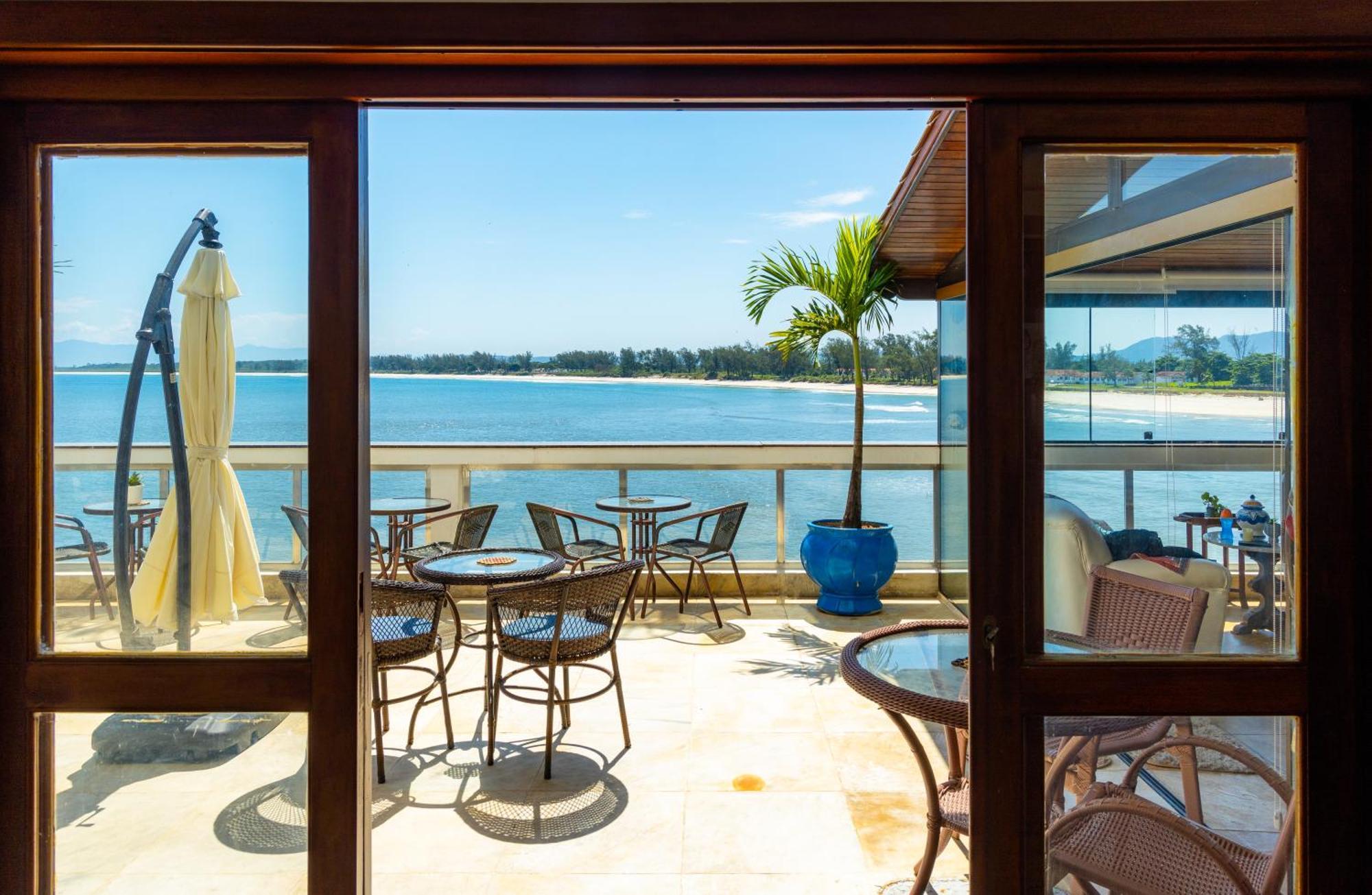 Apartamento Marambaia Mar Río de Janeiro Exterior foto