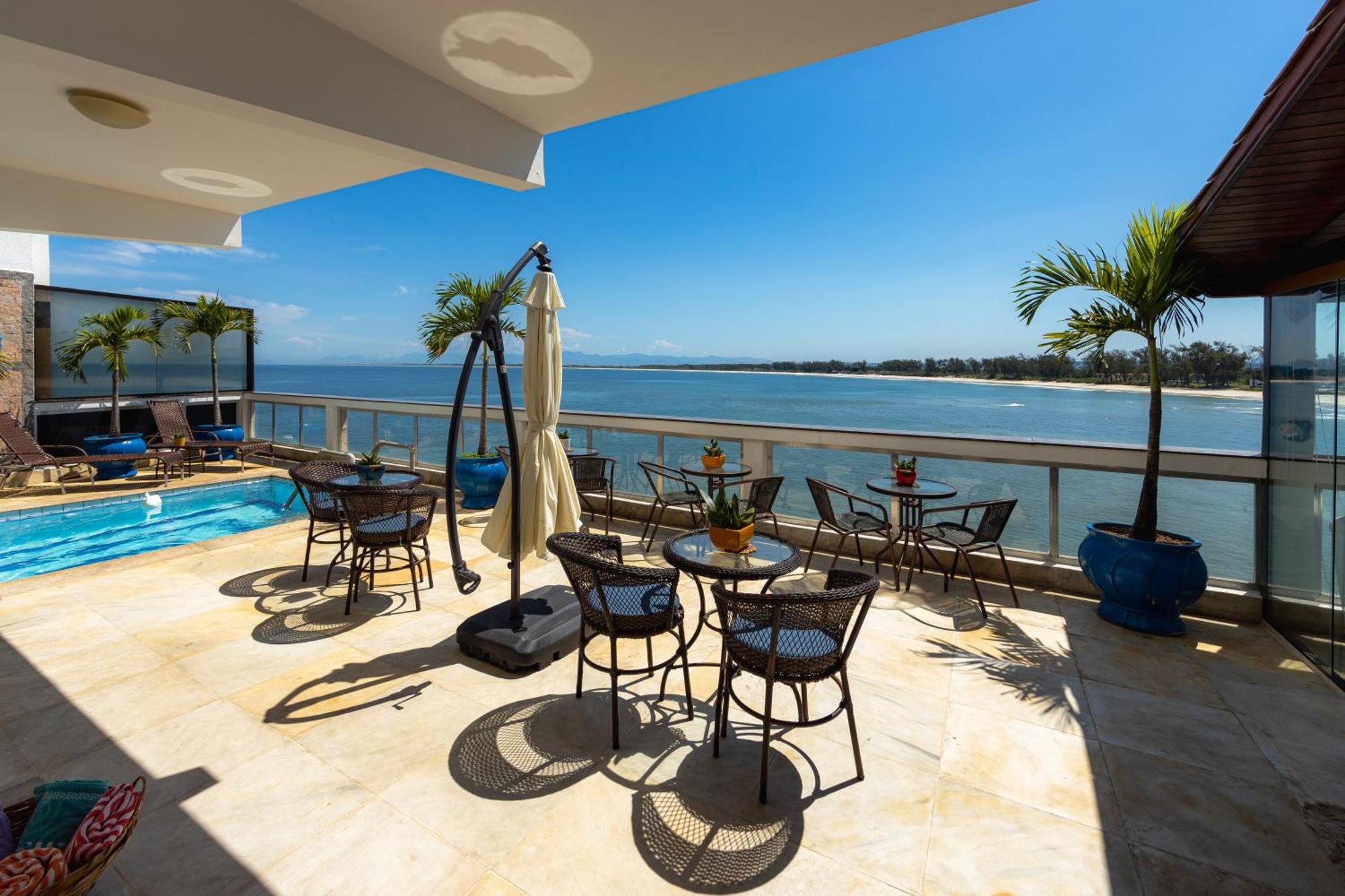 Apartamento Marambaia Mar Río de Janeiro Exterior foto